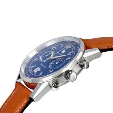 Profil Montre LIP - Himalaya 40 mm - Chronographe - Cadran Bleu