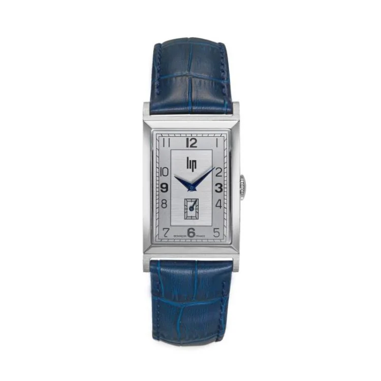 Face 2 Montre LIP - T24 Churchill - Cuir Bleu