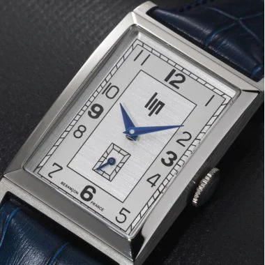 Cadran Montre LIP - T24 Churchill - Cuir Bleu