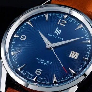 Cadran Montre LIP - Himalaya 40 mm - Automatique - Cadran Bleu