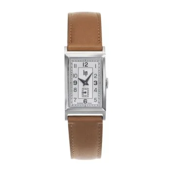Face 2 Montre LIP - T18 Churchill - Trotteuse Excentrée - Cadran Blanc