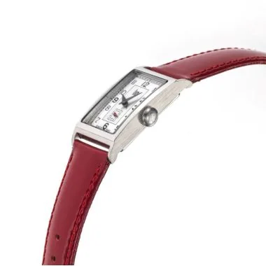 Profil Montre LIP - T18 Churchill - Trotteuse Excentrée - Cuir Rouge