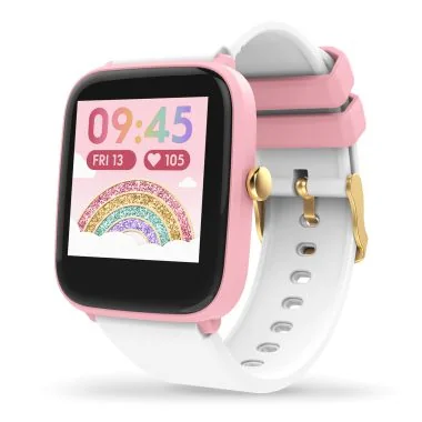 Face Montre Connectée Enfant - Ice Smart Junior - White and Pink