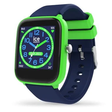 Face Montre Connectée Enfant - Ice Smart Junior - Blue Green