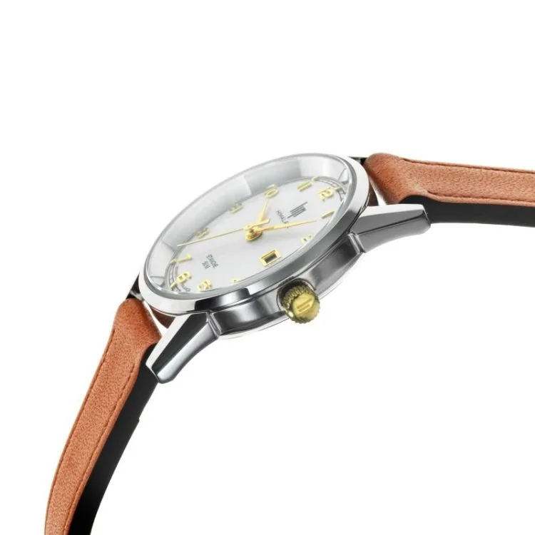 Profil Montre LIP - Himalaya 29mm - Cuir Orange