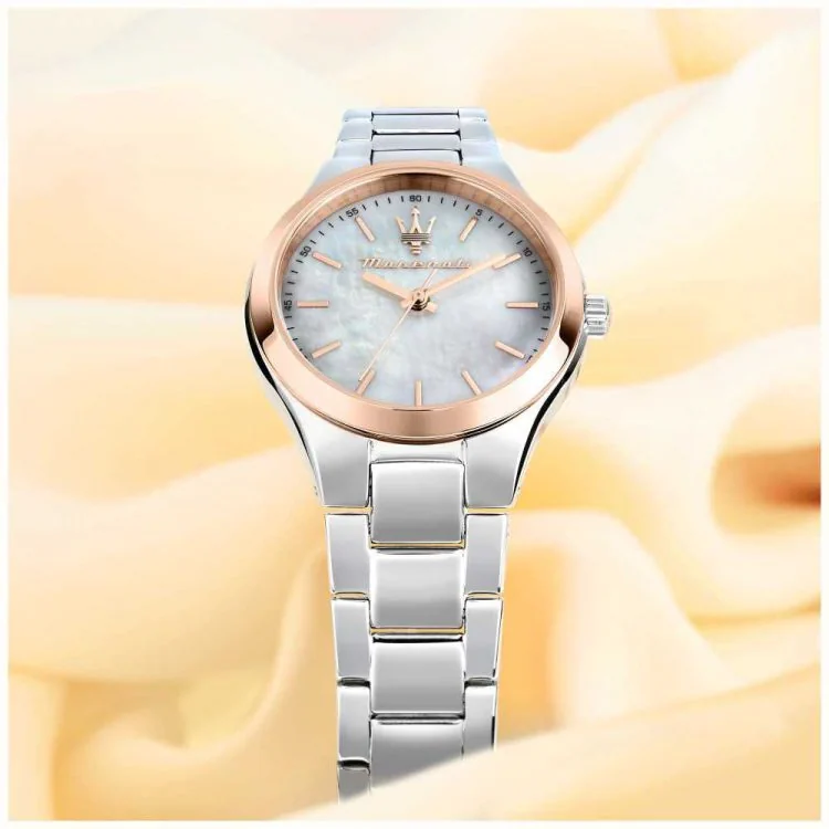 Mood Montre Maserati - Attrazione Lady - Nacré Argenté - R8853151503