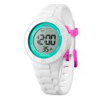 Montre Ice-Watch - Ice Digit - Enfant - Silicone White Turquoise Small