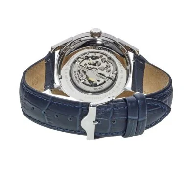 Dos Montre LIP - Himalaya 40 mm Sablier - Squelette Automatique - Bleu