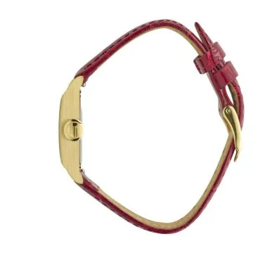 Coté Montre LIP - C18 Churchill - Cuir Rouge