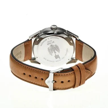 Dos Montre LIP - Himalaya 40 mm - Seconde Excentrée - Cuir Marron