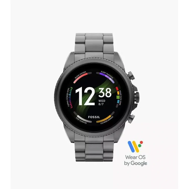 Montre Fossil - Connectée 6ème Génération - Acier Anthracite