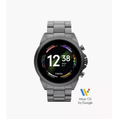 Montre Fossil - Connectée 6ème Génération - Acier Anthracite
