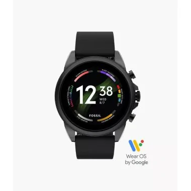 Montre Fossil - Connectée - Gen 6 - Silicone Noire