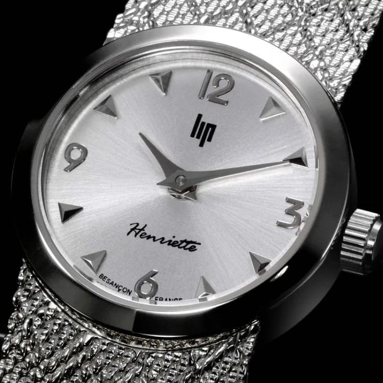 Cadran Montre LIP - Henriette 22mm - Argenté