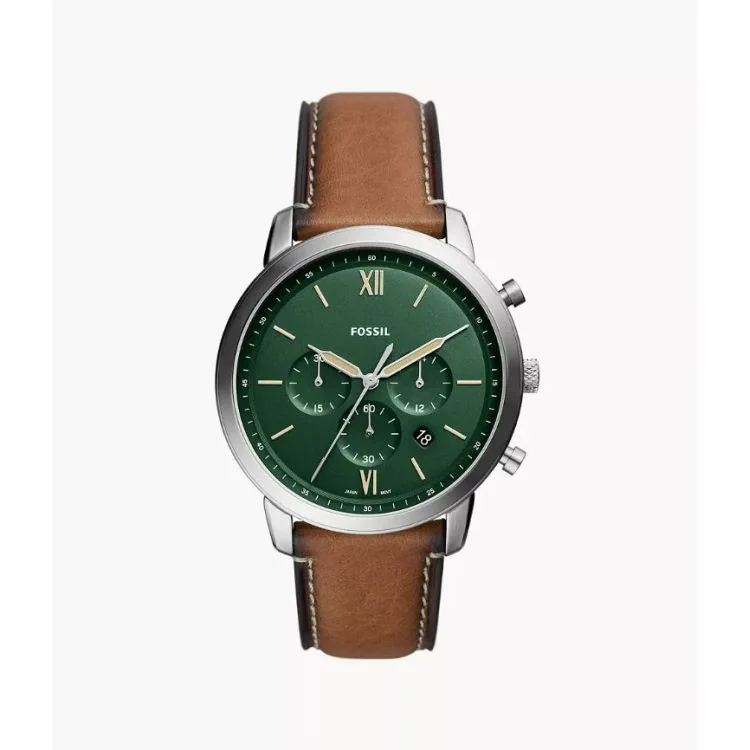 Montre Fossil - Neutra - Chronographe - Homme - Cuir Marron - FS5963