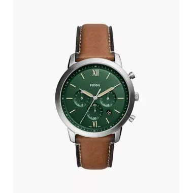 Montre Fossil - Neutra - Chronographe - Homme - Cuir Marron - FS5963