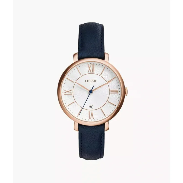 Montre Fossil - Jacqueline - Cuir Bleu - ES3843