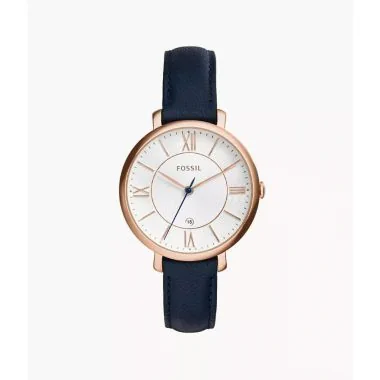 Montre Fossil - Jacqueline - Cuir Bleu - ES3843