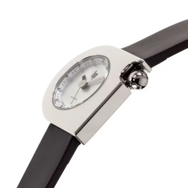 Profil Montre LIP - Mach 2000 - Mini Moon - Cuir Noir Lisse