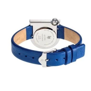 Dos Montre LIP - Mach 2000 - Mini Moon - Cuir Bleu Lisse