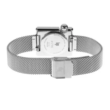 Dos Montre LIP - Mach 2000 - Mini Square - Maille Milanaise Argenté