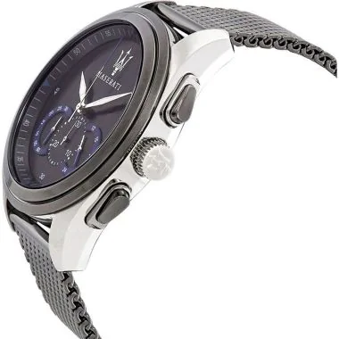 Profil Montre Maserati - Traguardo - Chronographe - Maille Milanaise Noir - R8873612006