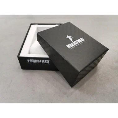 Packaging Montre Ruckfield - Rugby - Cuir Marron - Surpiqure Tricolore