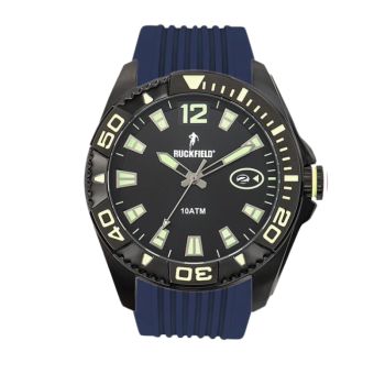 Montre Ruckfield - Rugby - Silicone Bleu - 10 ATM