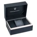 Coffret 2 Montre Maserati - Competizione - Chronographe - Argenté et Noir - R8873600001