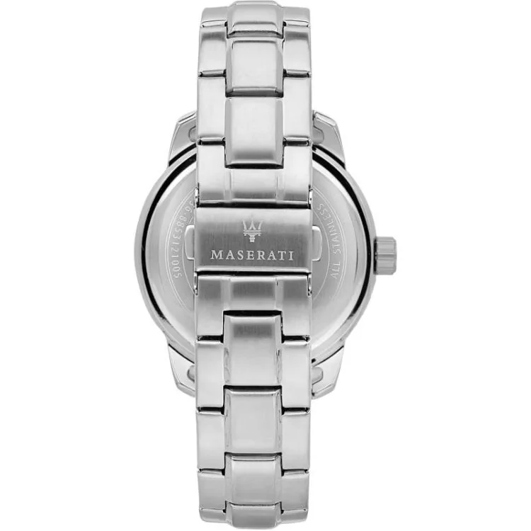 Dos Coffret Montre Maserati - Successo - Argenté et Bleu - R8851121016