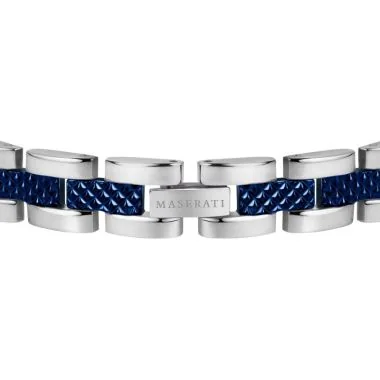Bracelet Coffret Montre Maserati - Successo - Argenté et Bleu - R8851121016
