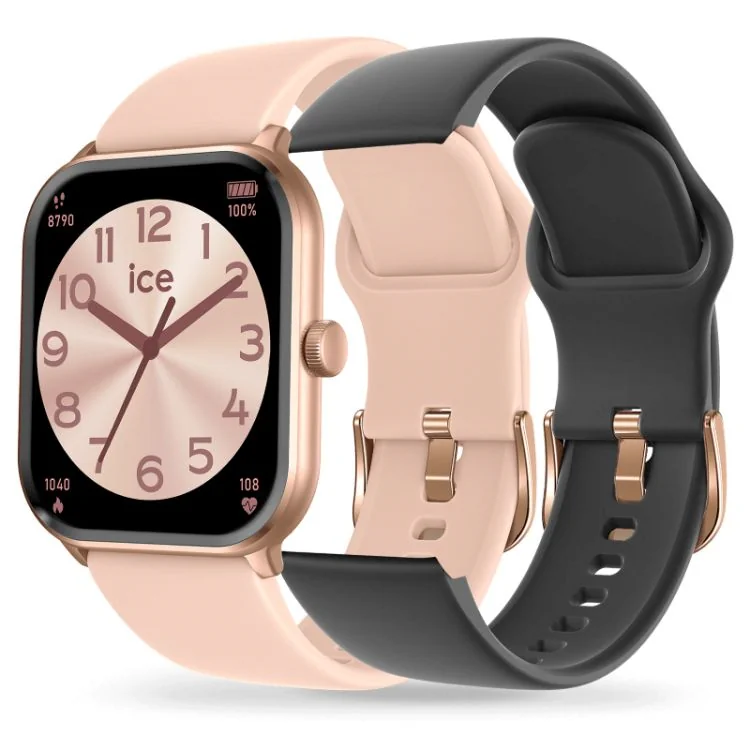 Profil Montre Connectée Ice-Watch - Ice Smart One - Rose et Noire