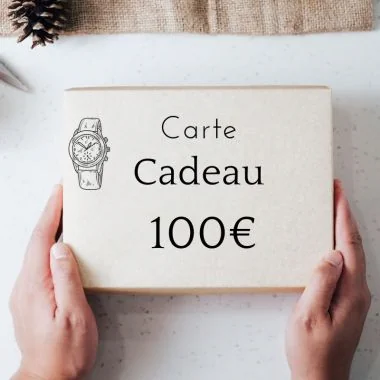 Carte Cadeau Montre - 100€ - Club de la Montre