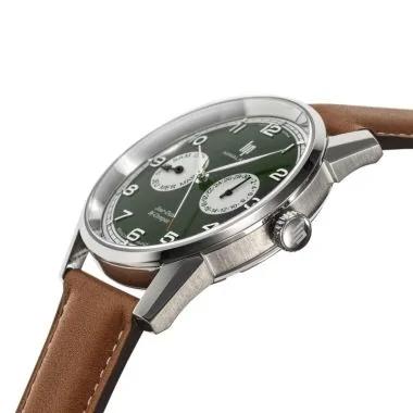 Profil Montre LIP - Himalaya 40mm - Bi-Compax - Jours et Date - Cadran Vert