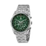 Montre LIP - Himalaya 40 mm - Chronographe - Acier Cadran Vert