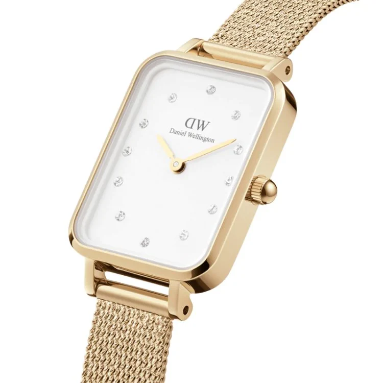 Profil Montre Daniel Wellington - Quadro Lumine Pressed Evergold - 20x26mm