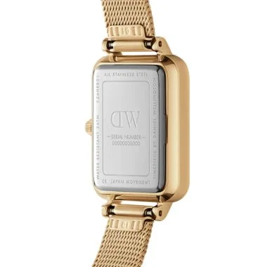 Dos Montre Daniel Wellington - Quadro Lumine Pressed Evergold - 20x26mm