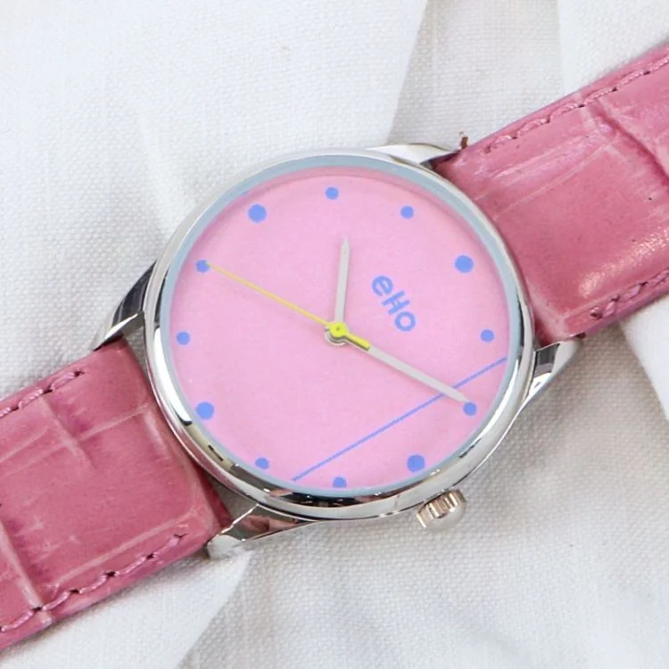 Profil Montre Upcyclé eHo - Collection Color Block - Rosie