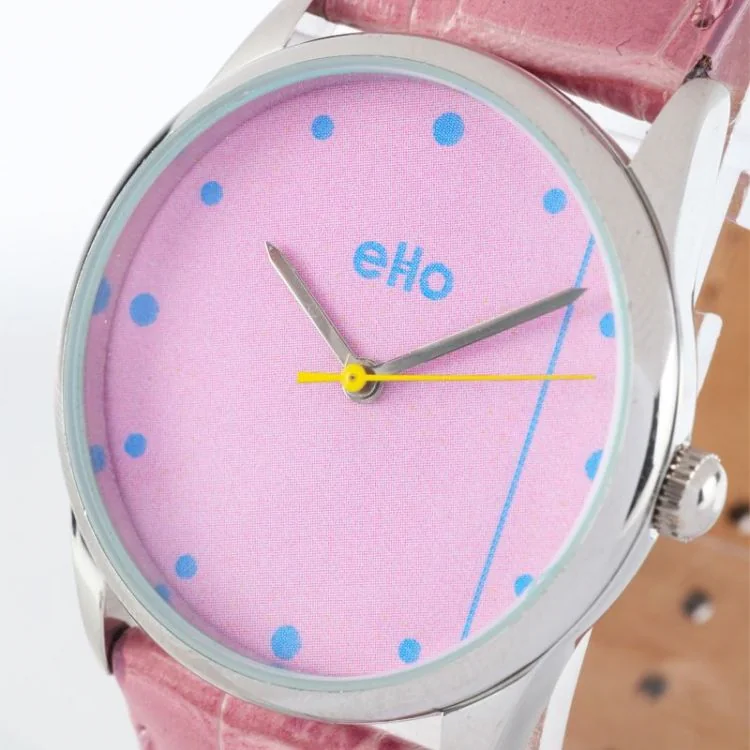 Cadran Montre Upcyclé eHo - Collection Color Block - Rosie