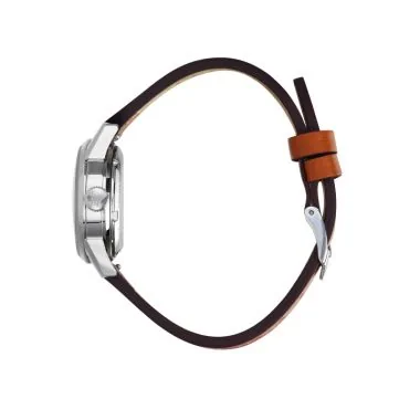 Coté Montre LIP - Himalaya 29mm - Automatique - Cœur Battant - Cuir Marron