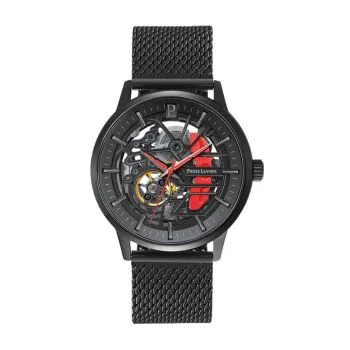 Pierre Lannier Paddock automatique squelette maille milanaise rouge