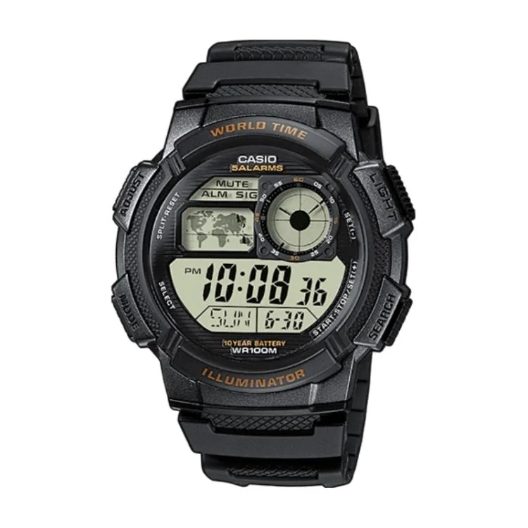 Montre Casio - Casio Collection - LCD Noire - AE-1000W-1AVEF