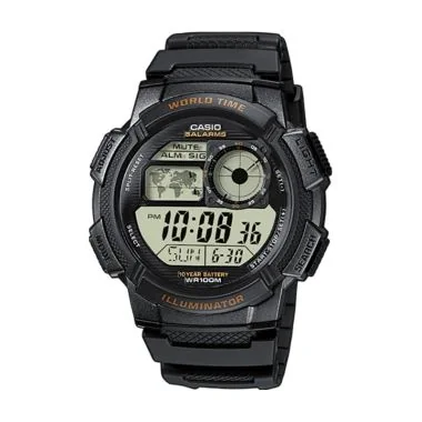 Montre Casio - Casio Collection - LCD Noire - AE-1000W-1AVEF