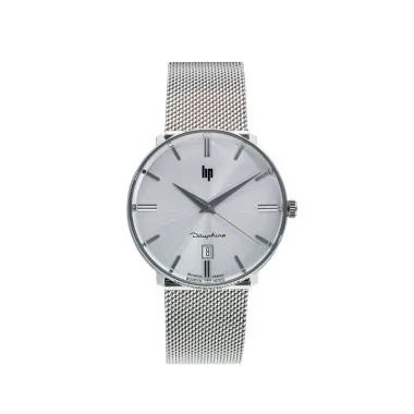 Face Montre LIP - Dauphine 38 mm - Acier Argent