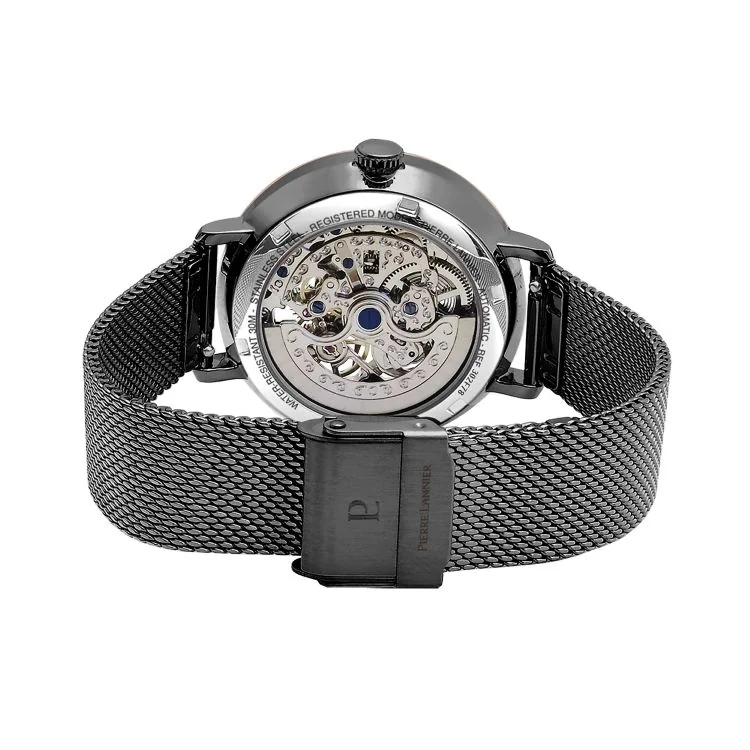 Montre automatique best sale maille milanaise