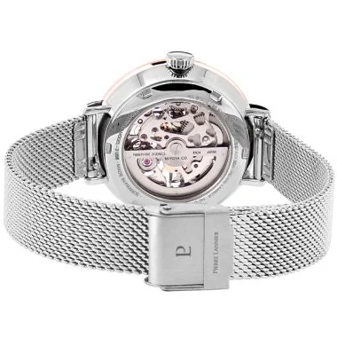 Dos Pierre Lannier - Automatic - Squelette - Maille Milanaise Argent