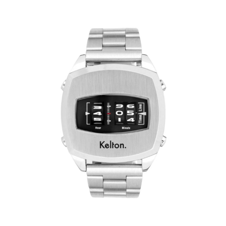 Montre Kelton - Millénium Chrome - Noire