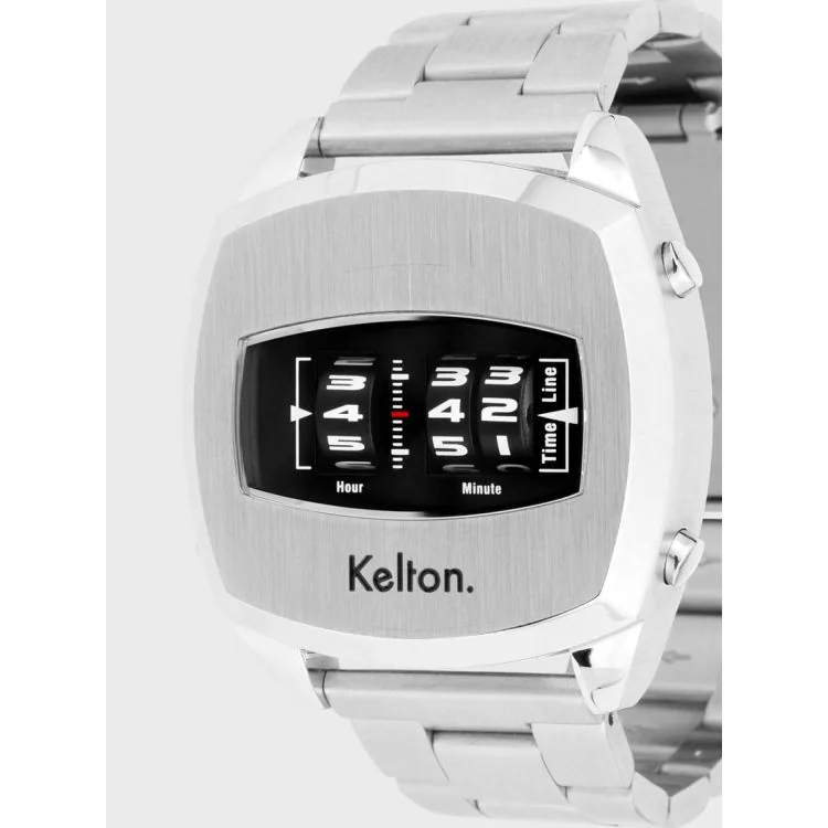 Cadran Montre Kelton - Millénium Chrome - Noire