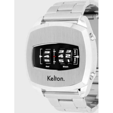 Cadran Montre Kelton - Millénium Chrome - Noire