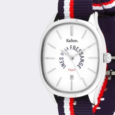 Cadran Montre Kelton x Ines de la Fressange Paris - Grande Colorama - Sport Navy